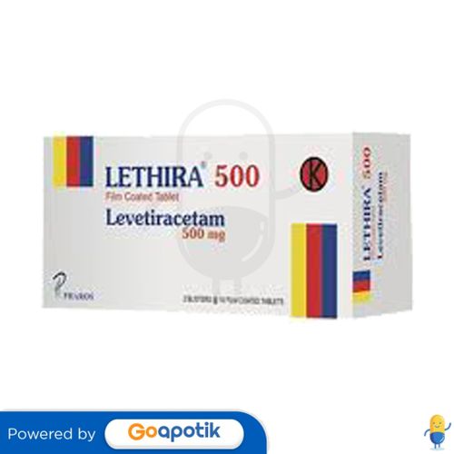 LETHIRA 500 MG BOX 20 TABLET