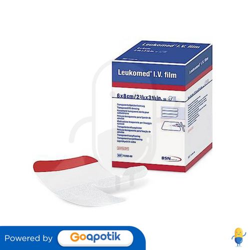 LEUKOMED IV FILM 6 X 8 CM BOX 50 PCS