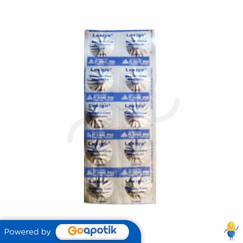 LEXIGO 6 MG STRIP 10 TABLET