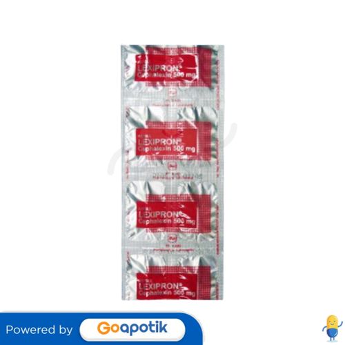 LEXIPRON 500 MG STRIP 10 KAPSUL