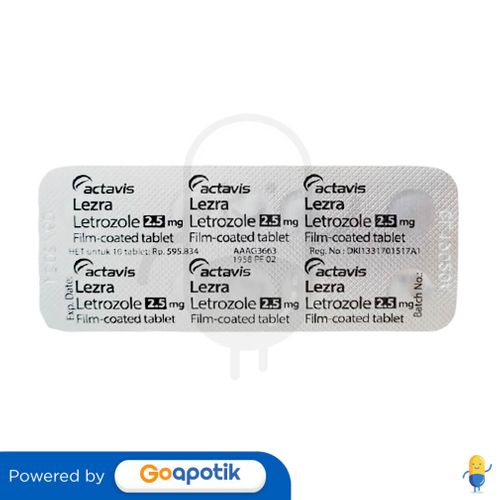 LEZRA 2,5 MG TABLET