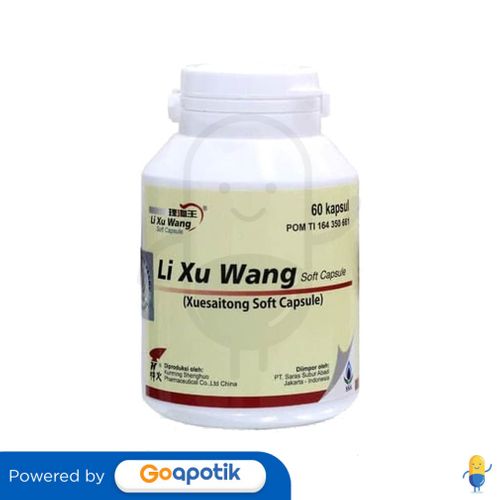 LI XU WANG SOFT CAPSULE BOTOL 60 KAPSUL