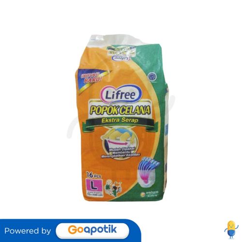 LIFREE POPOK CELANA EKSTRA SERAP L16