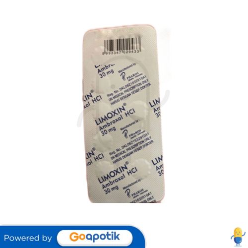 LIMOXIN 30 MG STRIP 10 TABLET