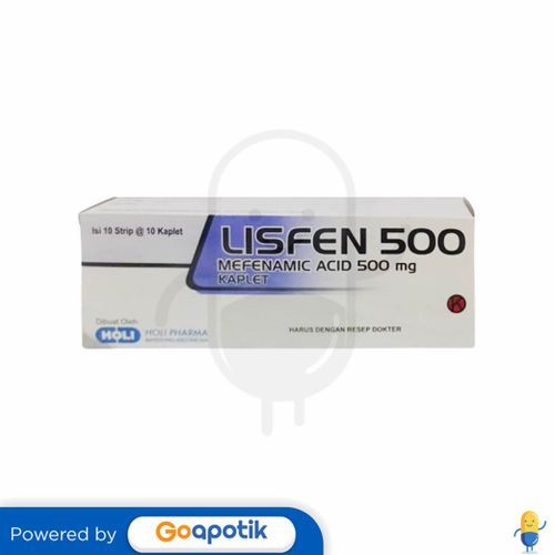 LISFEN 500 MG BOX 100 KAPLET