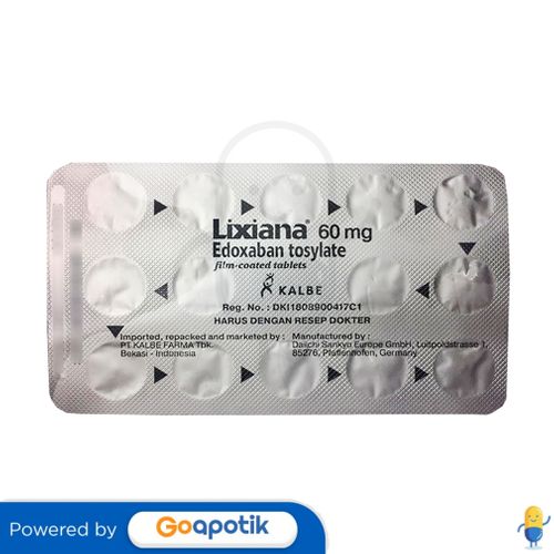 LIXIANA 60 MG TABLET