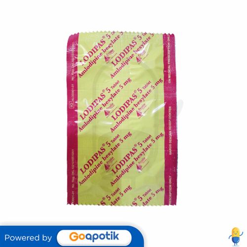 LODIPAS 5 MG STRIP 6 TABLET