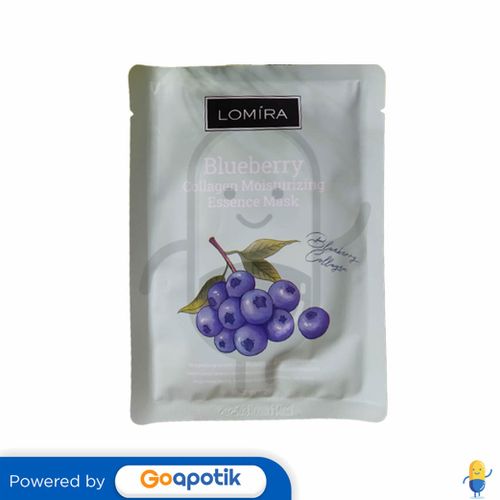 LOMIRA BLUEBERRY MOISTURIZING COLLAGEN ESSENCE MASK 25 GRAM SACHET