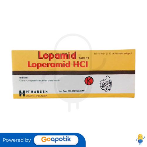 LOPAMID 2 MG BOX 100 TABLET