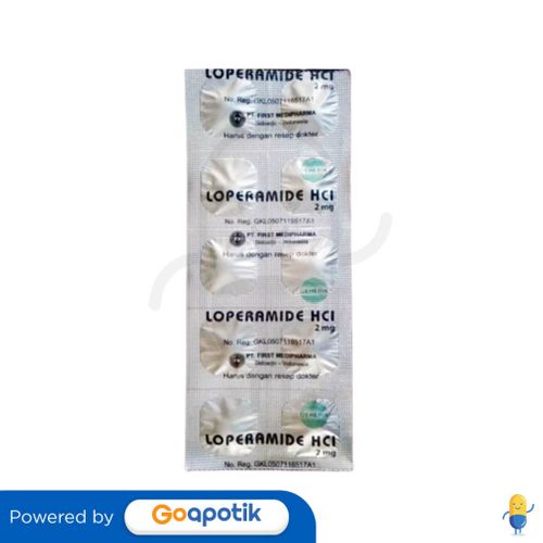 LOPERAMIDE HCL FIRST MEDIPHARMA 2 MG TABLET