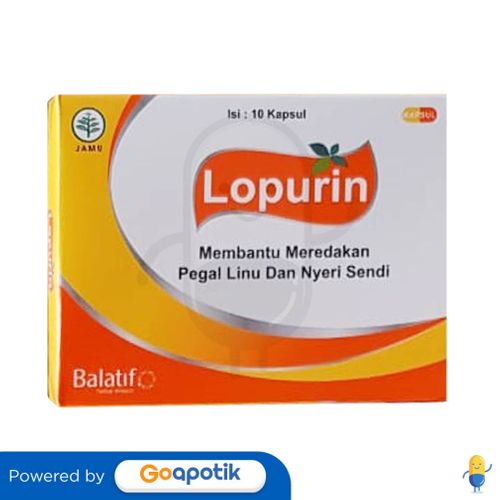 LOPURIN BOX ISI 10 KAPSUL