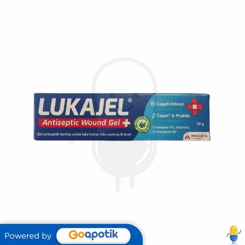 LUKAJEL ANTISEPTIC WOUND GEL 10 GRAM TUBE