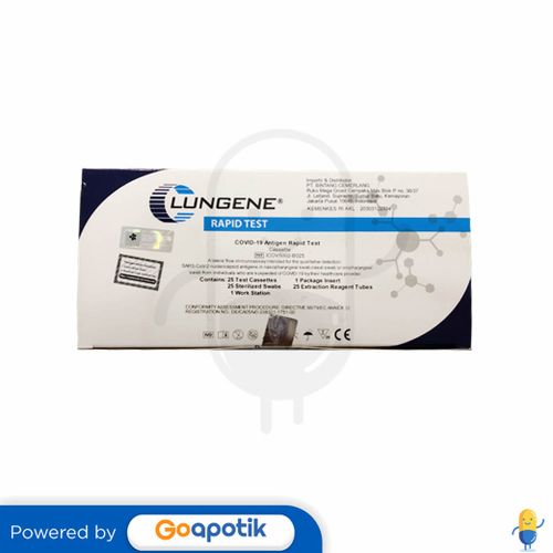 CLUNGENE COVID-19 ANTIGEN RAPID TEST CASSETTE BOX 25 PCS