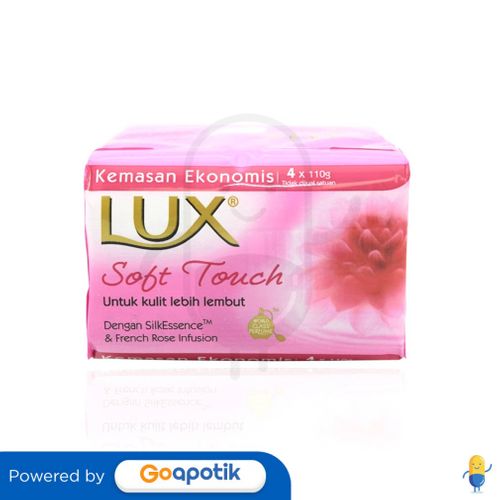 LUX SOAP SOFT TOUCH 110 GRAM DUS