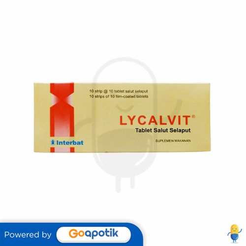 LYCALVIT BOX ISI 100 TABLET