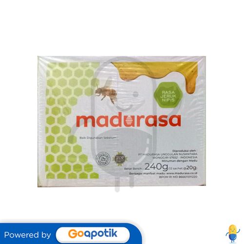 MADURASA JERUK NIPIS 240 GRAM BOX 12 SACHET