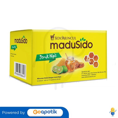 MADUSIDO JERUK NIPIS 20 ML BOX 12 SACHET