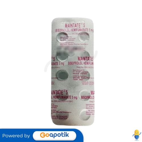 MAINTATE 5 MG BLISTER 10 TABLET