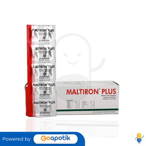 MALTIRON PLUS BOX 100 TABLET