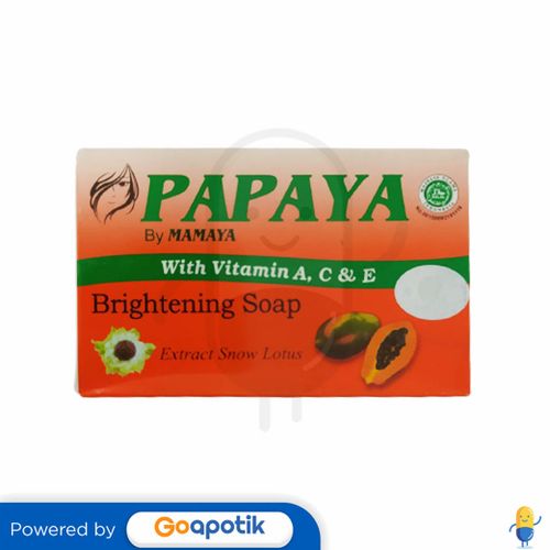 MAMAYA PAPAYA BRIGHTENING SOAP 135 GRAM BOX