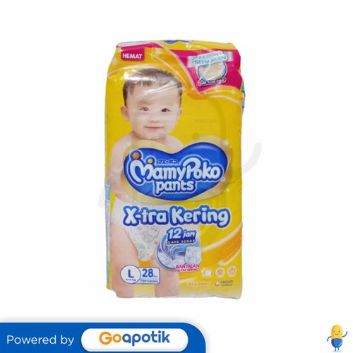MAMYPOKO PANTS STANDAR X-TRA KERING SIZE L 28