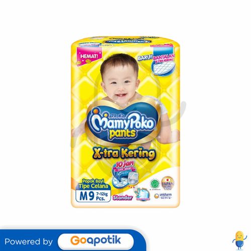 MAMYPOKO PANTS STANDAR XTRA KERING SIZE M 9 Kegunaan, Efek Samping
