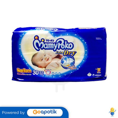 MAMYPOKO POPOK TAPE EXTRA DRY UKURAN NB 30