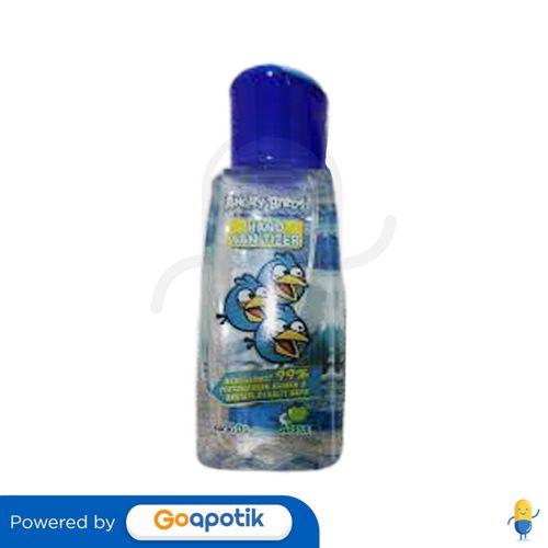 MANDOM ANGRY BIRDS HAND SANITIZER APPLE 50 ML BOTOL