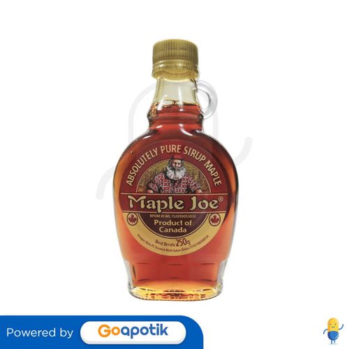 MAPLE JOE PURE SIRUP MAPLE 250 GRAM