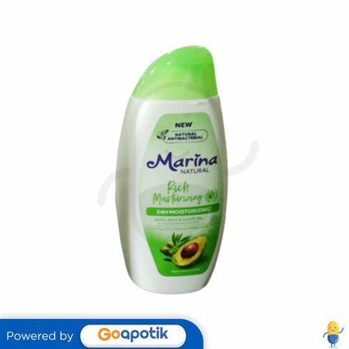 MARINA NATURAL HAND & BODY LOTION RICH MOISTURIZING 95 ML BOTOL