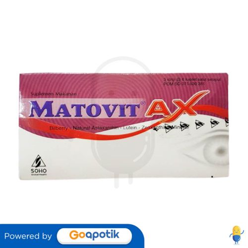 MATOVIT AX BOX 18 TABLET