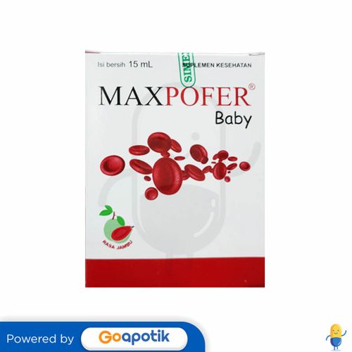 MAXPOFER BABY SYRUP 15 ML