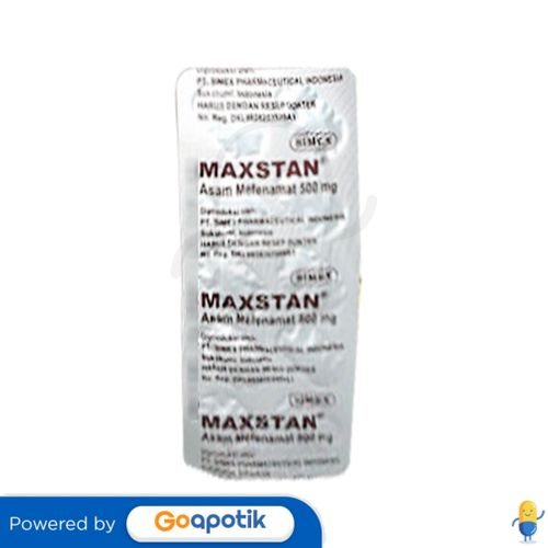 MAXSTAN 500 MG STRIP 10 KAPLET