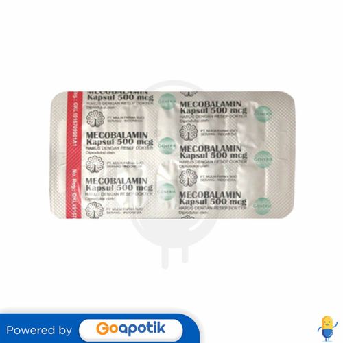 MECOBALAMIN MULIA 500 MCG KAPSUL