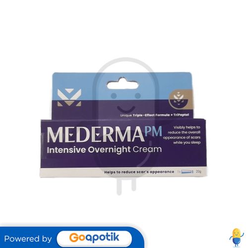 MEDERMA PM INTENSIVE OVERNIGHT ACNE SCARS CREAM 20 GRAM TUBE