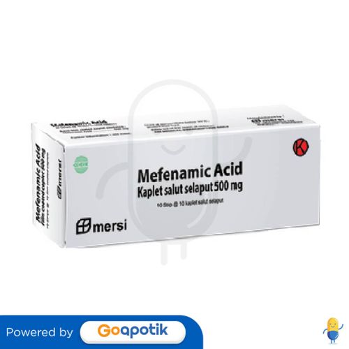 MEFENAMIC ACID MERSIFARMA 500 MG BOX 100 KAPLET