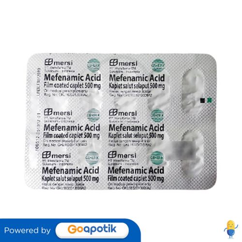 MEFENAMIC ACID MERSIFARMA 500 MG KAPLET