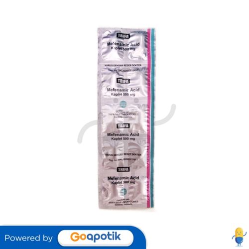 MEFENAMIC ACID TRIFA 500 MG STRIP 10 TABLET