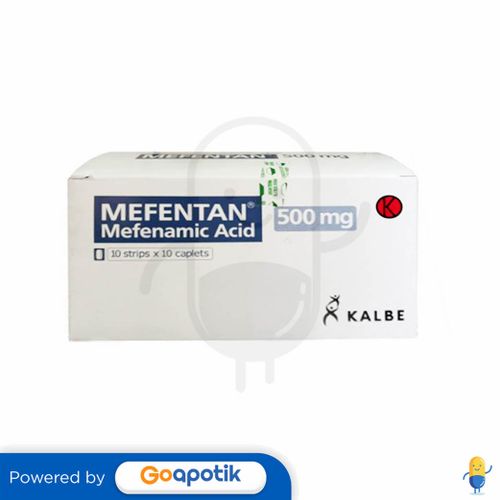 MEFENTAN 500 MG BOX 100 TABLET