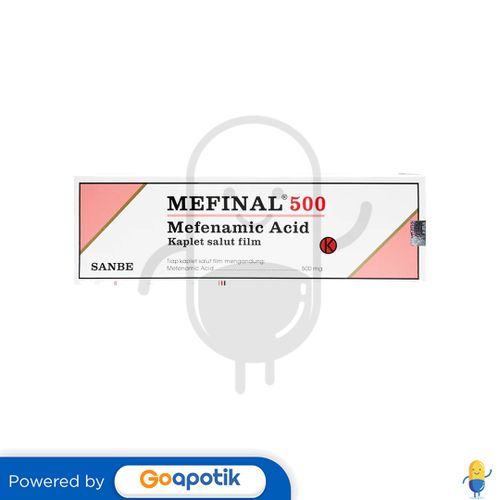 MEFINAL 500 MG BOX 100 KAPLET