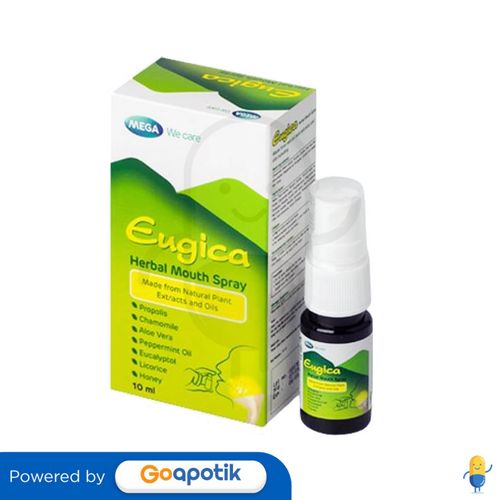 MEGA WE CARE EUGICA HERBAL MOUTH SPRAY 10 ML