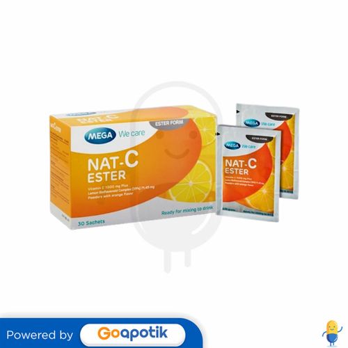 MEGA WE CARE NAT-C ESTER BOX 30 SACHET