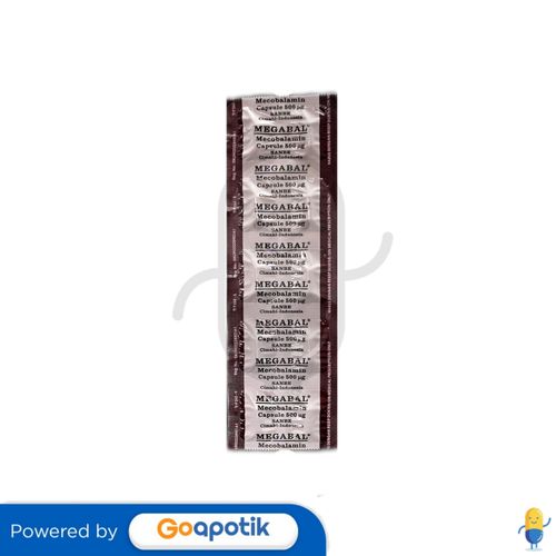 MEGABAL 500 MCG STRIP 10 KAPSUL