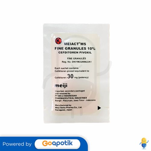 MEIACT MS FINE GRANULES 10% 30 MG (0.3 GRAM) SACHET