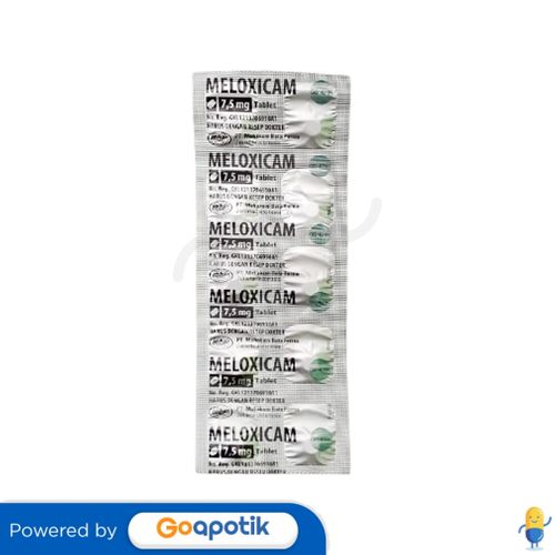 MELOXICAM MAHAKAM 7.5 MG STRIP 10 TABLET