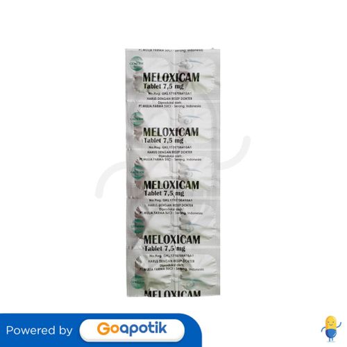 MELOXICAM MULIA 7.5 MG TABLET