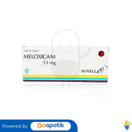 MELOXICAM NOVELL 15 MG BOX 50 TABLET