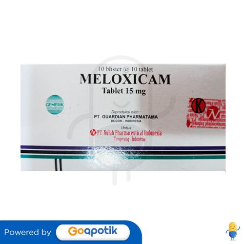 MELOXICAM NULAB 15 MG BOX 100 TABLET