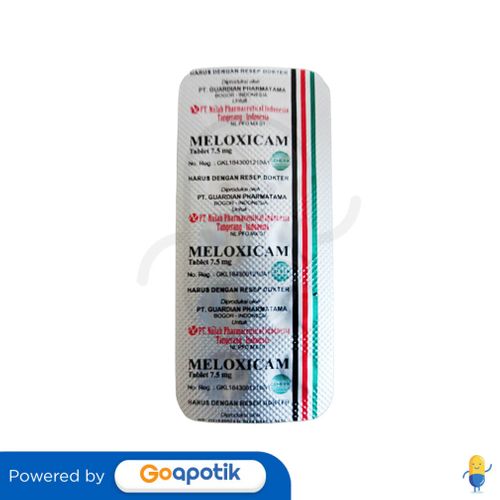 MELOXICAM NULAB 7.5 MG STRIP 10 TABLET