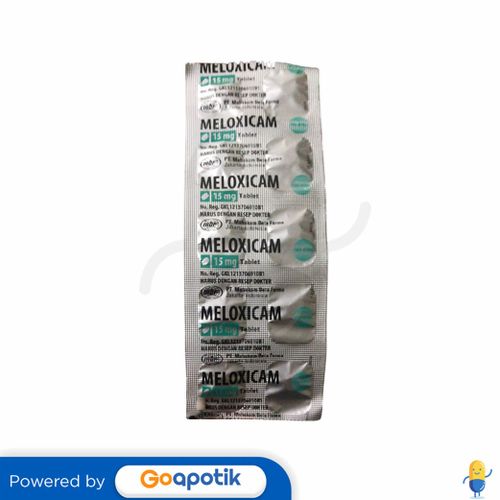 MELOXICAM MAHAKAM 15 MG STRIP 10 TABLET